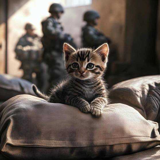 Котёнок на передовой - Книга памяти СВО