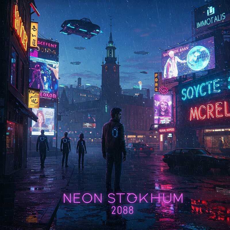 Неоновый Стокгольм 2088 - Джон Сан